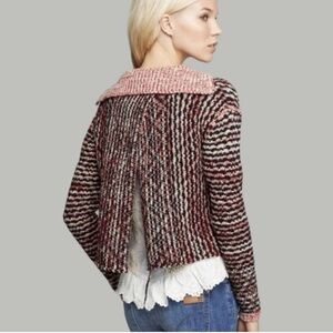 FREE PEOPLE Women’s split back cardigan sweater